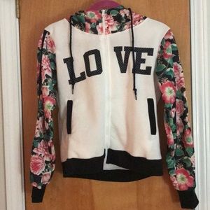 Floral Love hoodie